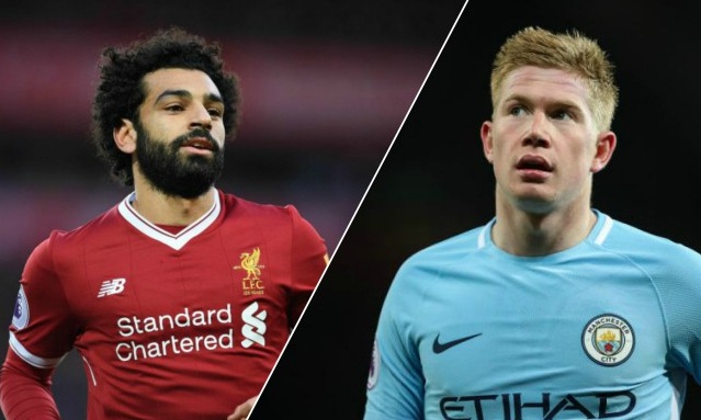 Premier League: Σαλάχ και Ντε Μπρόινε υποψήφιοι για το βραβείο του «παίκτη της σεζόν»