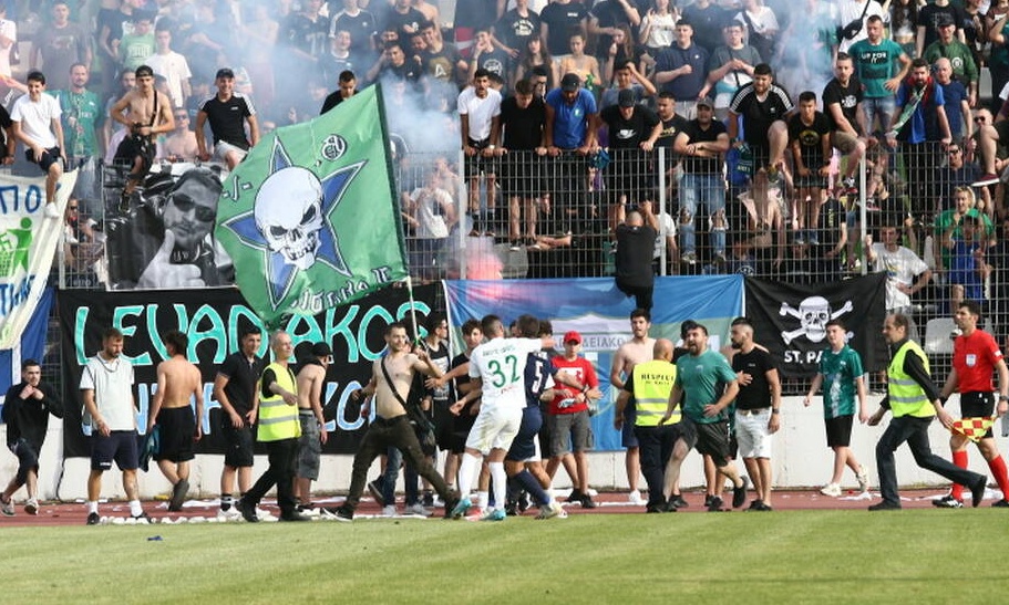 Συνελήφθη ο οπαδός που φέρεται να χτύπησε τον παίκτη της Βέροιας (photos+video)