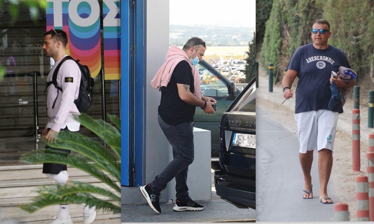 Άντρες έτοιμοι για όλα: Ο Λιάγκας για βουτιές, ο Ρέμος για ταξιδάκι και ο Αργυρός στην... Αθήνα του!