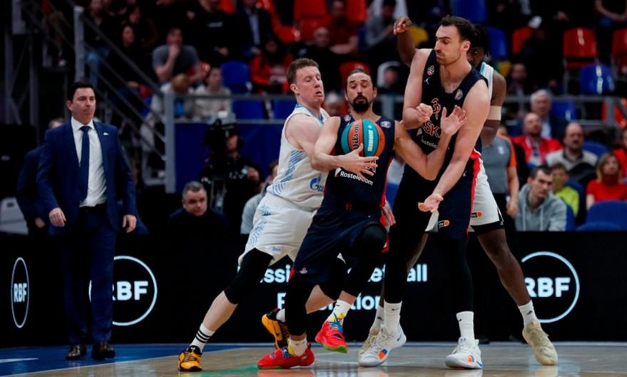 VTB League: «Βλέπει» τον τίτλο η ΤΣΣΚΑ - «Πάτησε» τη Ζενίτ