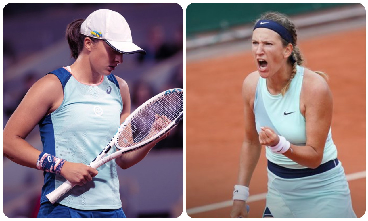Roland Garros: Σαρωτική νίκη για την Σβιάτεκ, αγχωτική νίκη για την Αζαρένκα