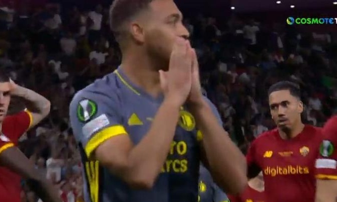 Ρόμα-Φέγενορντ: «Έσπασαν» τα δοκάρια οι Ολλανδοί (videos)