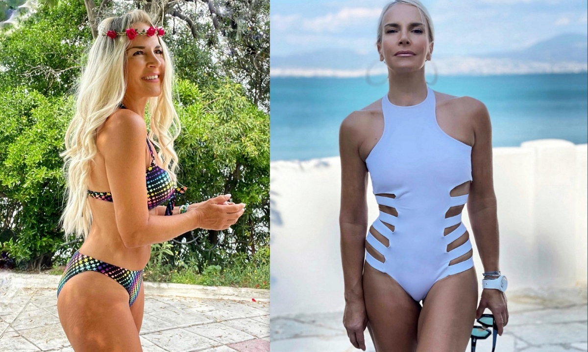 Μαρία Ανδρούτσου: Κλαδεύει φορώντας το μπικίνι της – Δεν υπάρχει το κορμί της! (Photos)