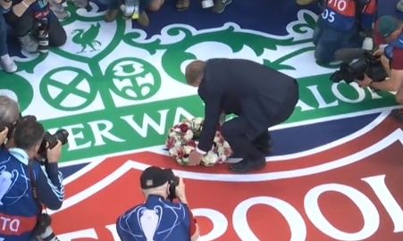 Λίβερπουλ-Ρεάλ Μαδρίτης: Τίμησε τα θύματα του Χέιζελ ο Νταλγκλίς