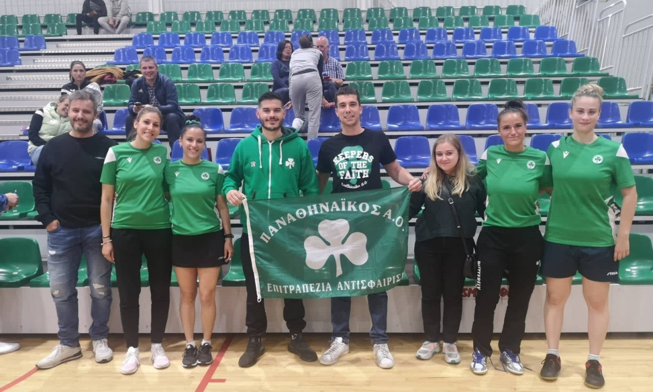 Πινγκ πονγκ: Στους «8» του Europe Trophy η γυναικεία ομάδα του Παναθηναϊκού