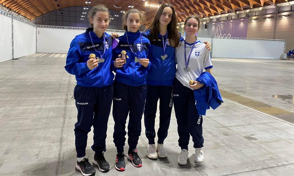 Ευρωπαϊκό πρωτάθλημα τραμπολίνου: «Ασημένιες» οι Ελληνίδες νεάνιδες στο ομαδικό