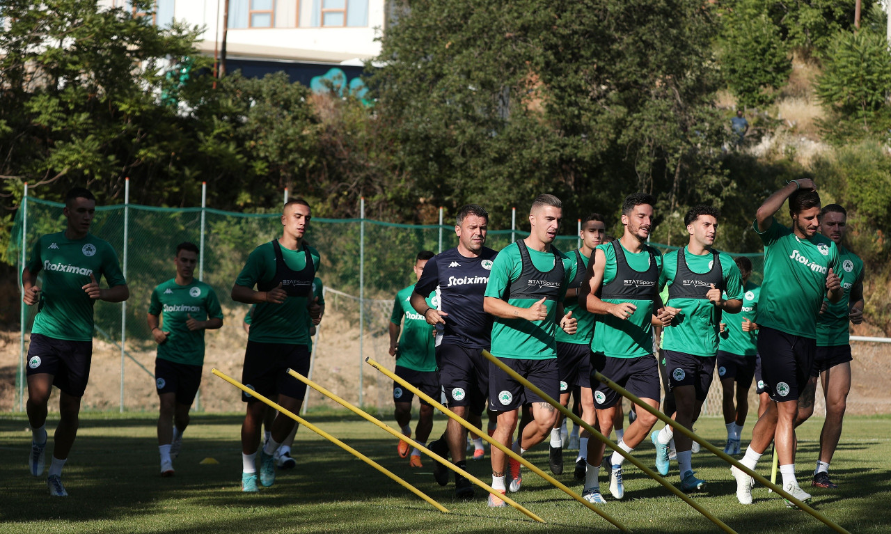 Παναθηναϊκός: Ξεκίνησε η δουλειά στο Πήλιο, παρόντες Σαβιέρ και Καμπετσής (photos)