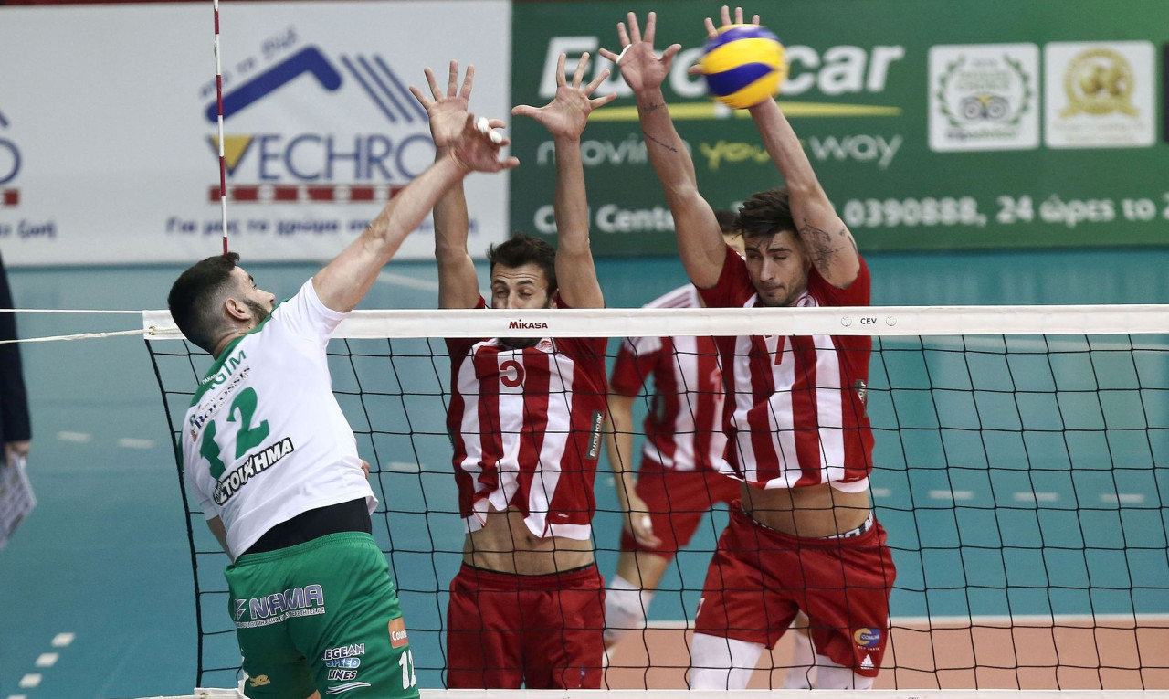 Live Streaming η κλήρωση των ελληνικών ομάδων στα ευρωπαϊκά Κύπελλα του βόλεϊ