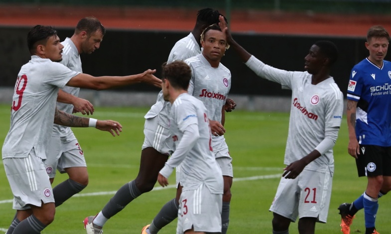 Ολυμπιακός-Αρμίνια Μπίλεφελντ 1-3: Παραμένει χωρίς διάρκεια, προβλημάτισε και αμυντικά (photos)