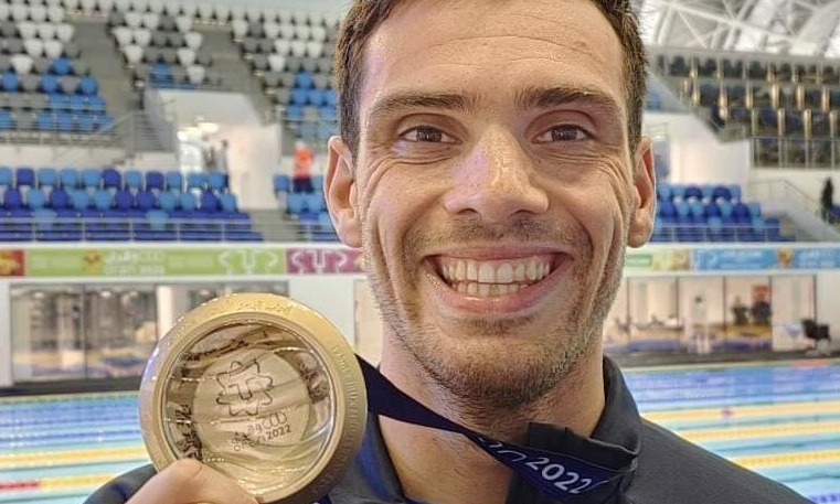 Μεσογειακοί Αγώνες: «Ασημένιος» και με ατομικό ρεκόρ ο Βαζαίος στα 200μ. πεταλούδα