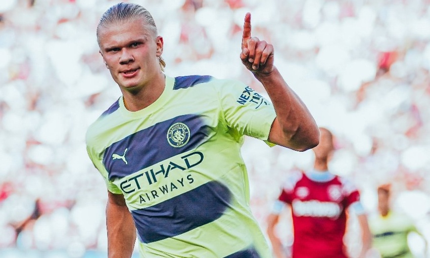 Άρχισε να «πυροβολεί» ο Χάαλαντ - Σκόραρε δυο φορές και μπήκε με το δεξί στην Premier League η Σίτι