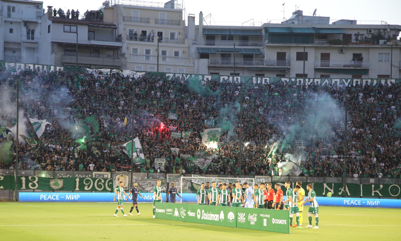Παναθηναϊκός-Σλάβια Πράγας: Χειροκρότημα σε παίκτες και Γιοβάνοβιτς (Video)