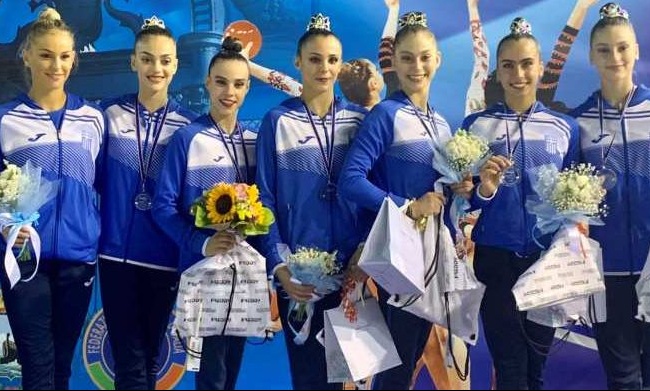 Ρυθμική Γυμναστική: «Έκλεψε» τις εντυπώσεις και δυο μετάλλια η Ελλάδα στην «πρόβα» για το Παγκόσμιο
