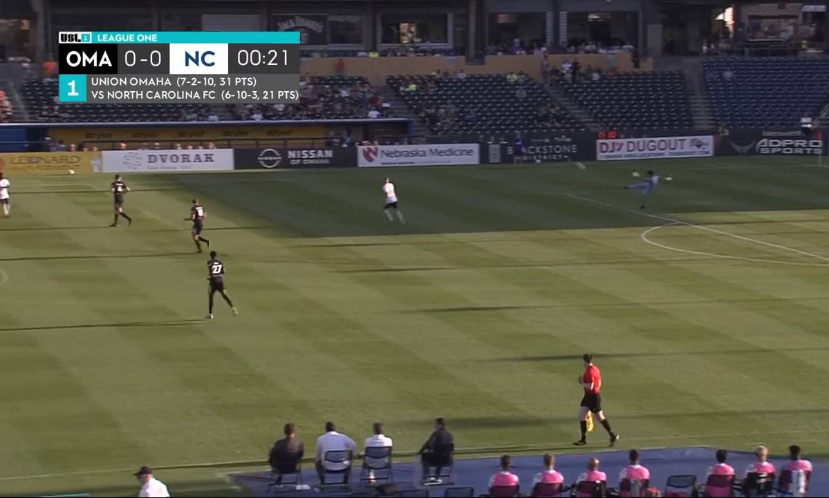 Ασύλληπτο γκολ! Από το ένα τέρμα στο άλλο με βολέ τερματοφύλακα (video)