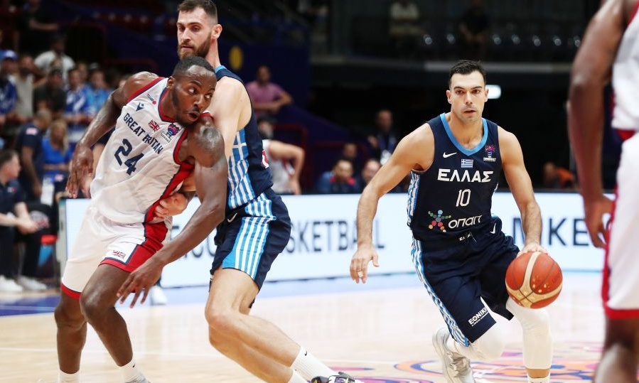 Eurobasket 2022: Έτσι έκανε το 3/3 η «Γαλανόλευκη» κόντρα στους Βρετανούς (video)