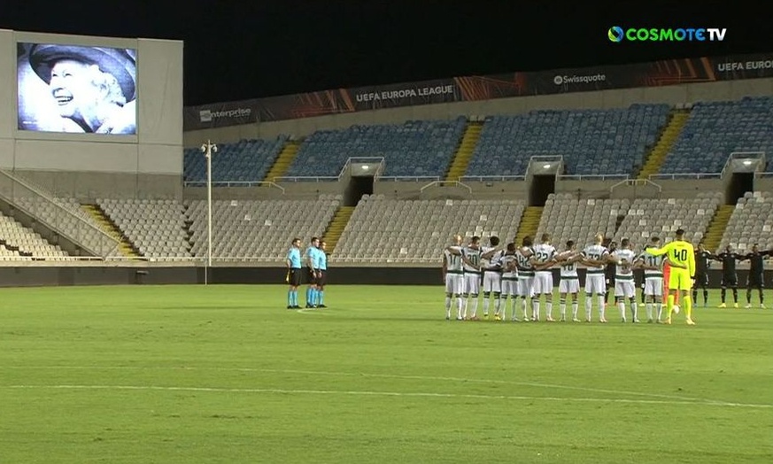Europa League: Αποδοκιμασίες στο ενός λεπτού σιγή στην Κύπρο (Video)