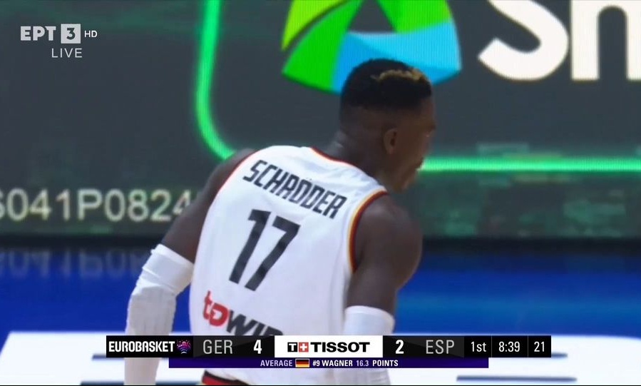 Eurobasket 2022: Η αρχηγική ομιλία και η τρομερή ασίστ 20 μέτρων του Σρέντερ (videos)