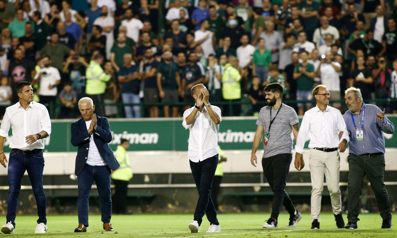 Παναθηναϊκός-Λαμία: Βραβεύτηκαν Αποστολάκης, Χένρικσεν, Μπασινάς και Φύσσας (Video+Photos)