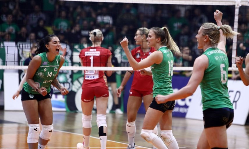 Volley League - Παναθηναϊκός: Ήρθε η Ανάε, 2η «φιλική» νίκη για τις νταμπλούχες Ελλάδας