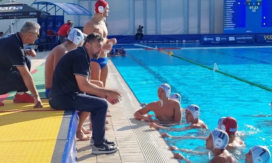 Εθνική Πόλο Νέων Ανδρών - Ηλίας Μαχαίρας: «Το επόμενο μεγάλο βήμα του χρόνου στο Παγκόσμιο»