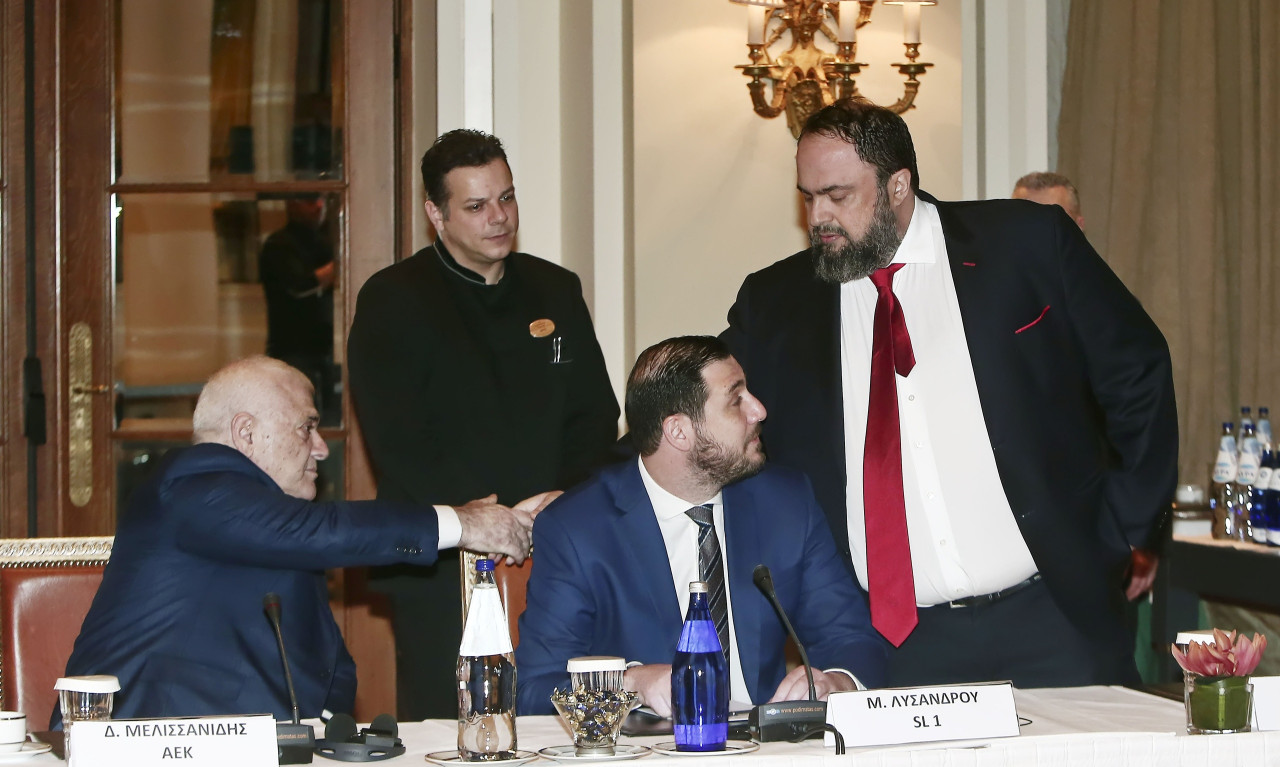 ΑΕΚ: Πρόσκληση Μελισσανίδη σε Μαρινάκη, Αλαφούζο και Σαββίδη για τα εγκαίνια της «OPAP Arena»