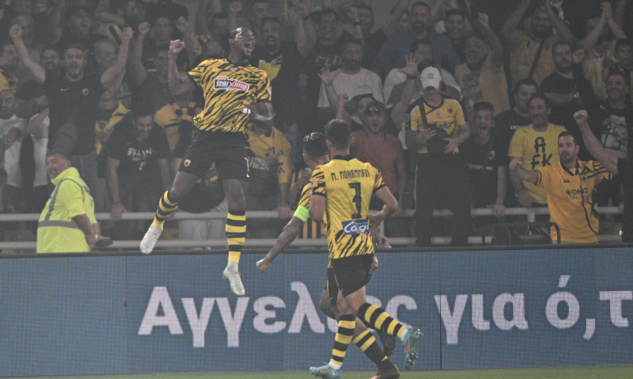 ΑΕΚ-Ιωνικός: Ασίστ ο Ελίασον, το 2-0 ο Λιβάι Γκαρσία κι έκρηξη στην «Αγιά Σοφιά-OPAP Arena» (video)