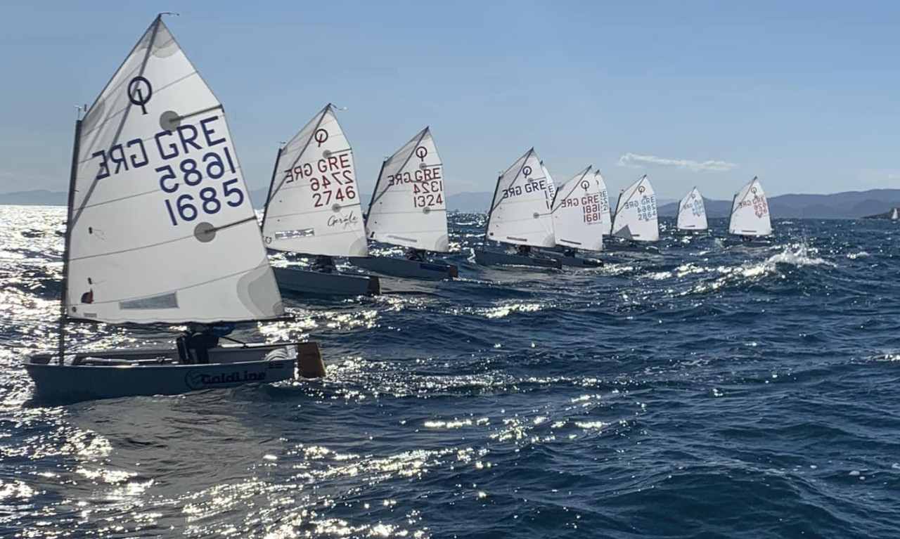Ιστιοπλοΐα: Yψηλό επίπεδο στο πανελλήνιο πρωτάθλημα Οπτιμιστ U16