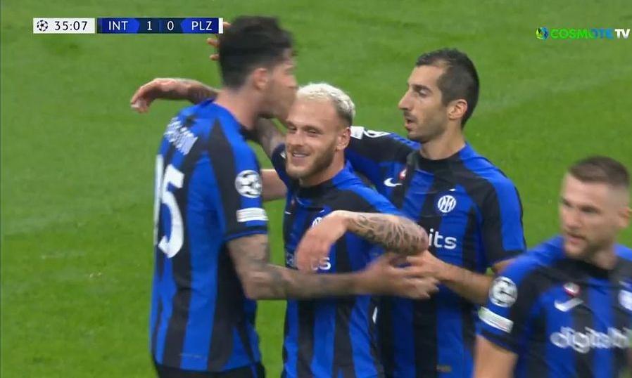 Champions League: Κλείδωσε τη νίκη η Ίντερ, η Πόρτο πλήγωσε τη Μπριζ (vids)