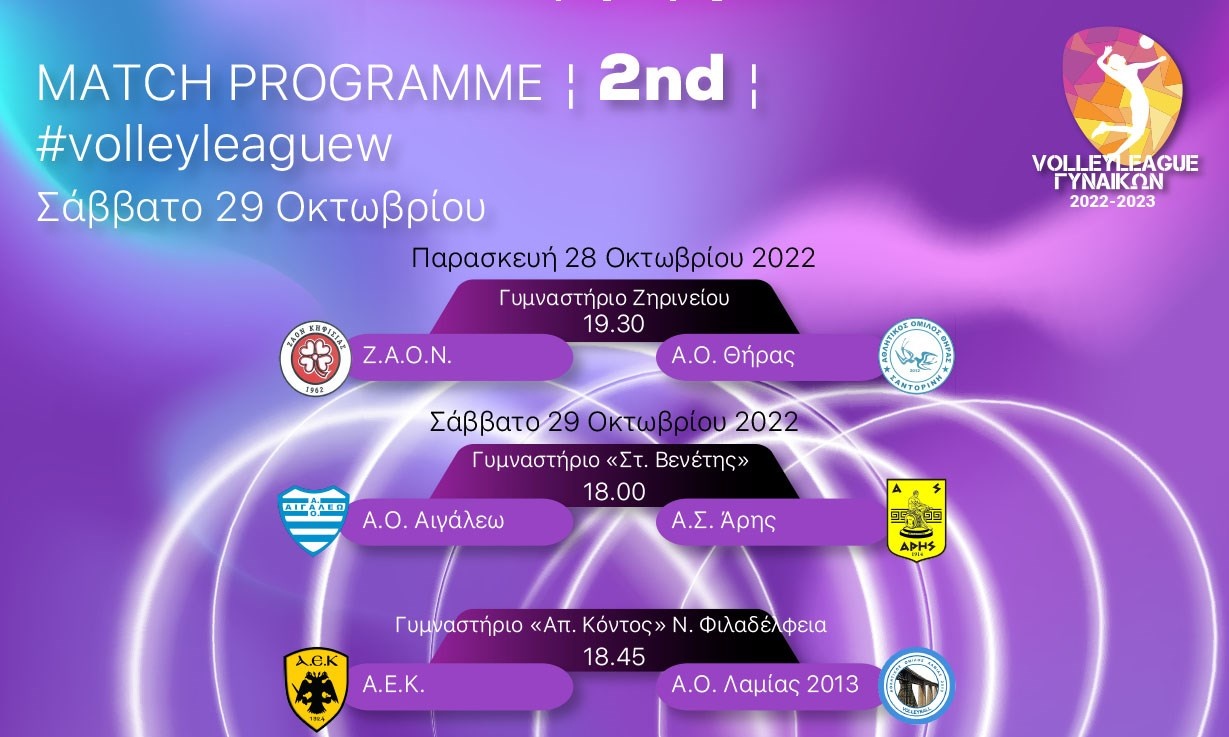 Volley League: Στο Ζηρίνειο ξεκινά απόψε η δράση της 2ης αγωνιστικής, με το ΖΑΟΝ-ΑΟ Θήρας