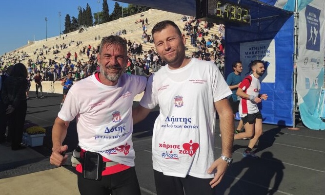 39ος ΑΜΑ: Μήνυμα ζωής και ελπίδας από έναν δότη και έναν λήπτη μυελού των οστών