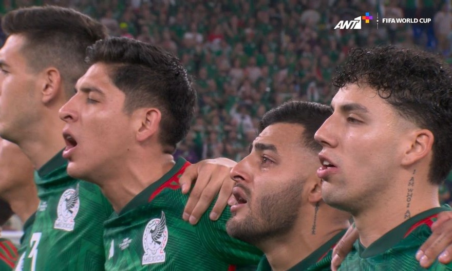 Συγκινητικές στιγμές πριν το Μεξικό-Πολωνία - Έκλαψε παίκτης κατά την ανάκρουση του Εθνικού Ύμνου