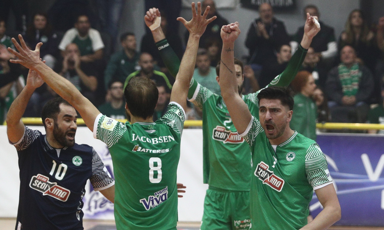 Volley League ανδρών: «Μαχητική ψυχή» ο Παναθηναϊκός - Τεράστια ανατροπή κόντρα στον Ολυμπιακό