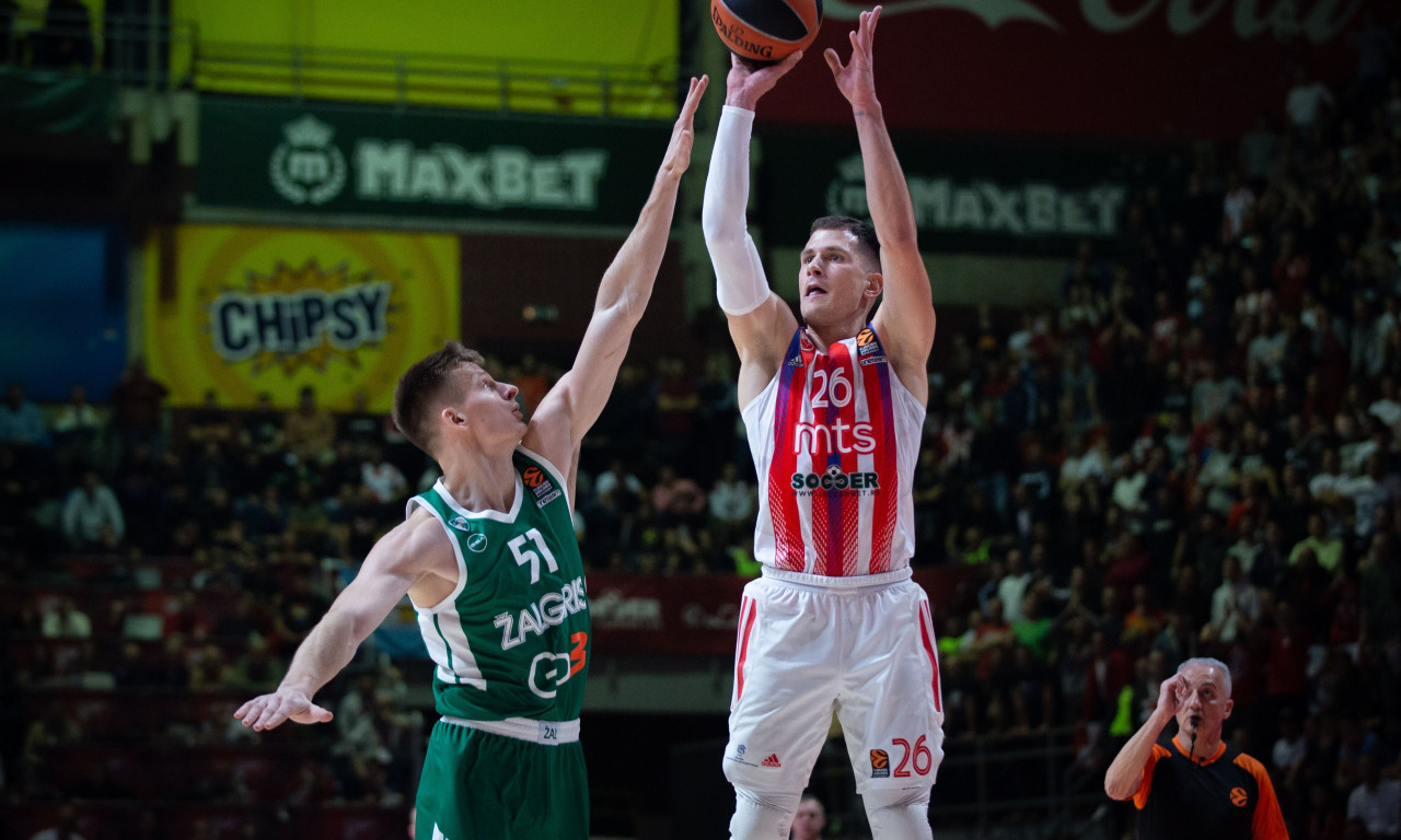 Ερυθρός Αστέρας - Ζαλγκίρις Κάουνας 77-73: Ασταμάτητοι οι Σέρβοι, με ανατροπή την 6η σερί νίκη