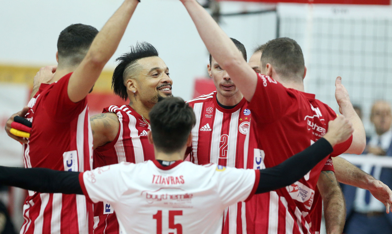 Volley League ανδρών: Κυριάρχησε με ΠΑΟΚ και έμεινε μόνος στην κορυφή ο Ολυμπιακός