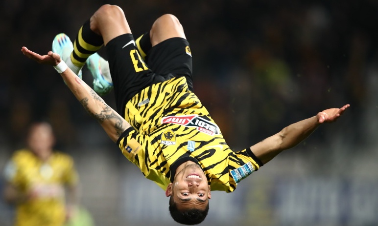 Βόλος-ΑΕΚ: Γκολάρα και κωλοτούμπες ο Πινέδα, σκόραρε και ο Φαν Βέερτ! (videos)