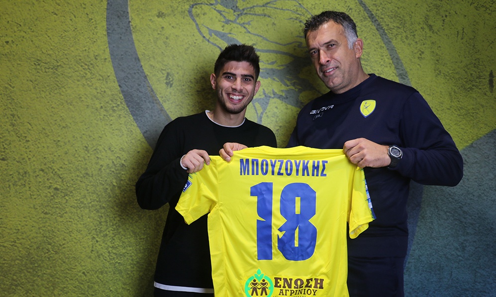 Παναιτωλικός: Αγρινιώτης ως το 2025 ο Μπουζούκης