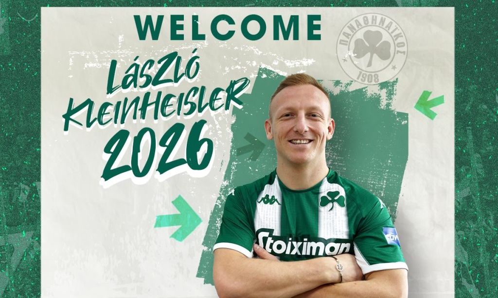 Παναθηναϊκός: Ανακοίνωσε τον Κλεϊνχέισλερ έως το 2026 το «τριφύλλι» - «Ήρθα για τίτλους»