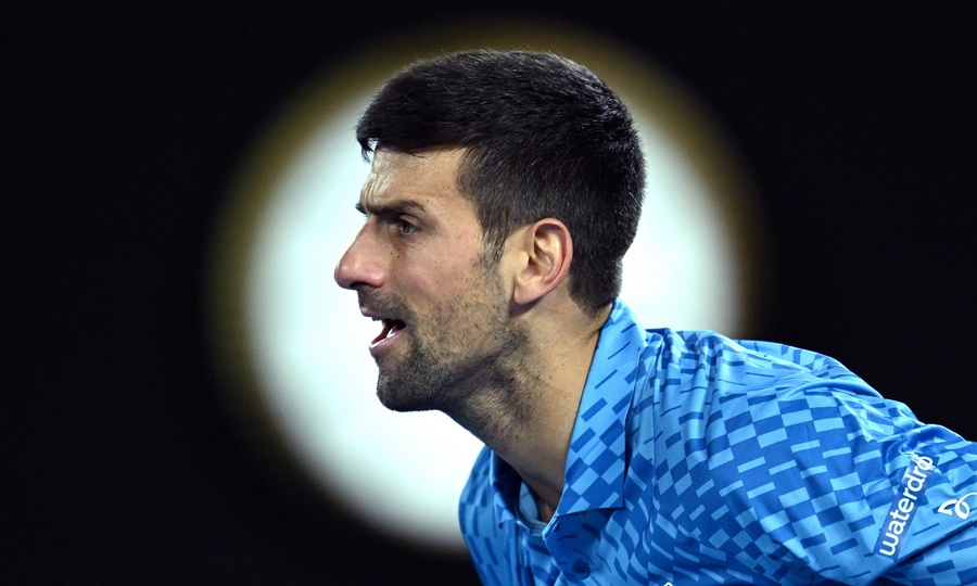 Australian Open: Πρόκριση αλλά με χαμένο σετ για Νόβακ Τζόκοβιτς