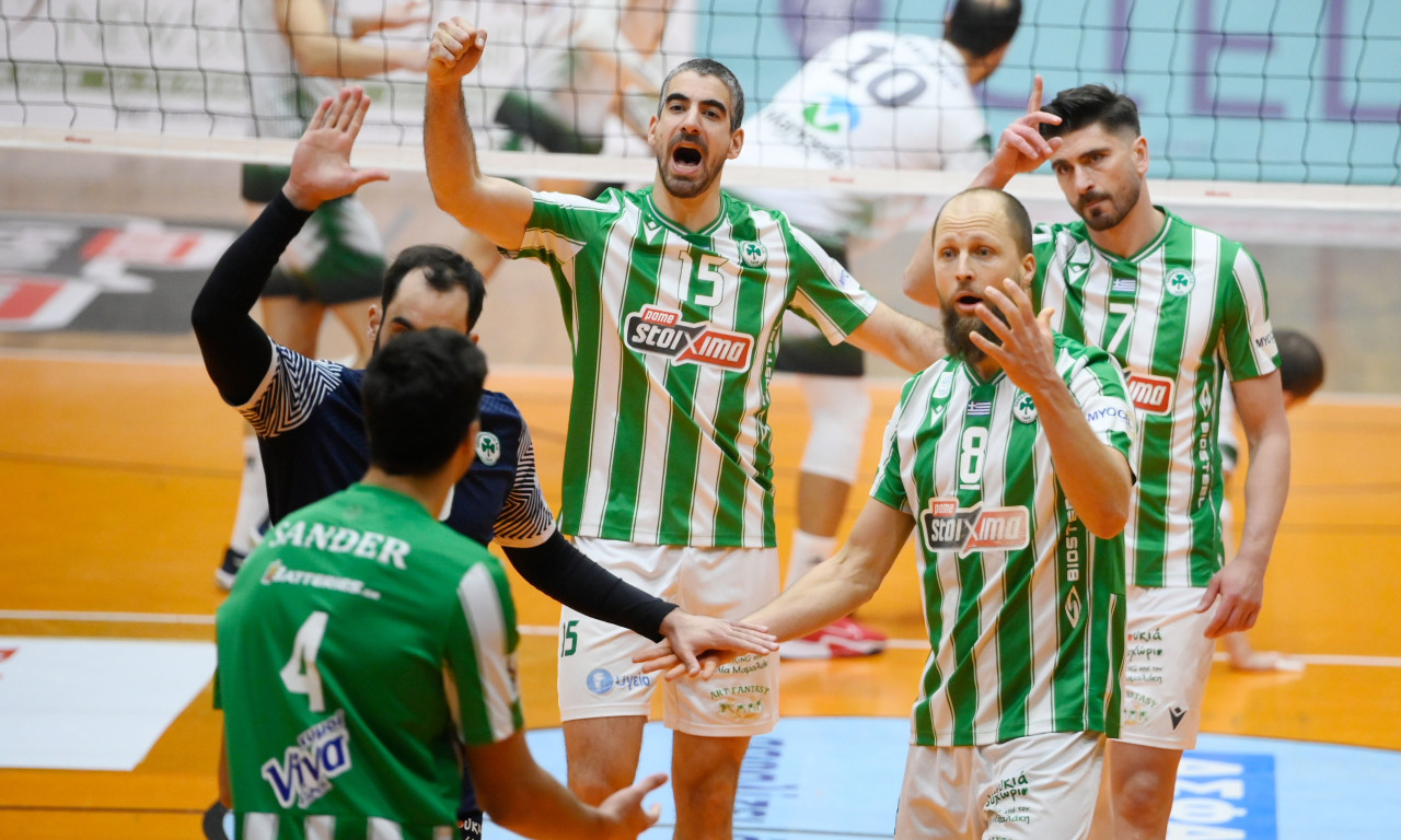 Βόλεϊ: Νίκη Παναθηναϊκού επί του αξιόμαχου Μίλωνα