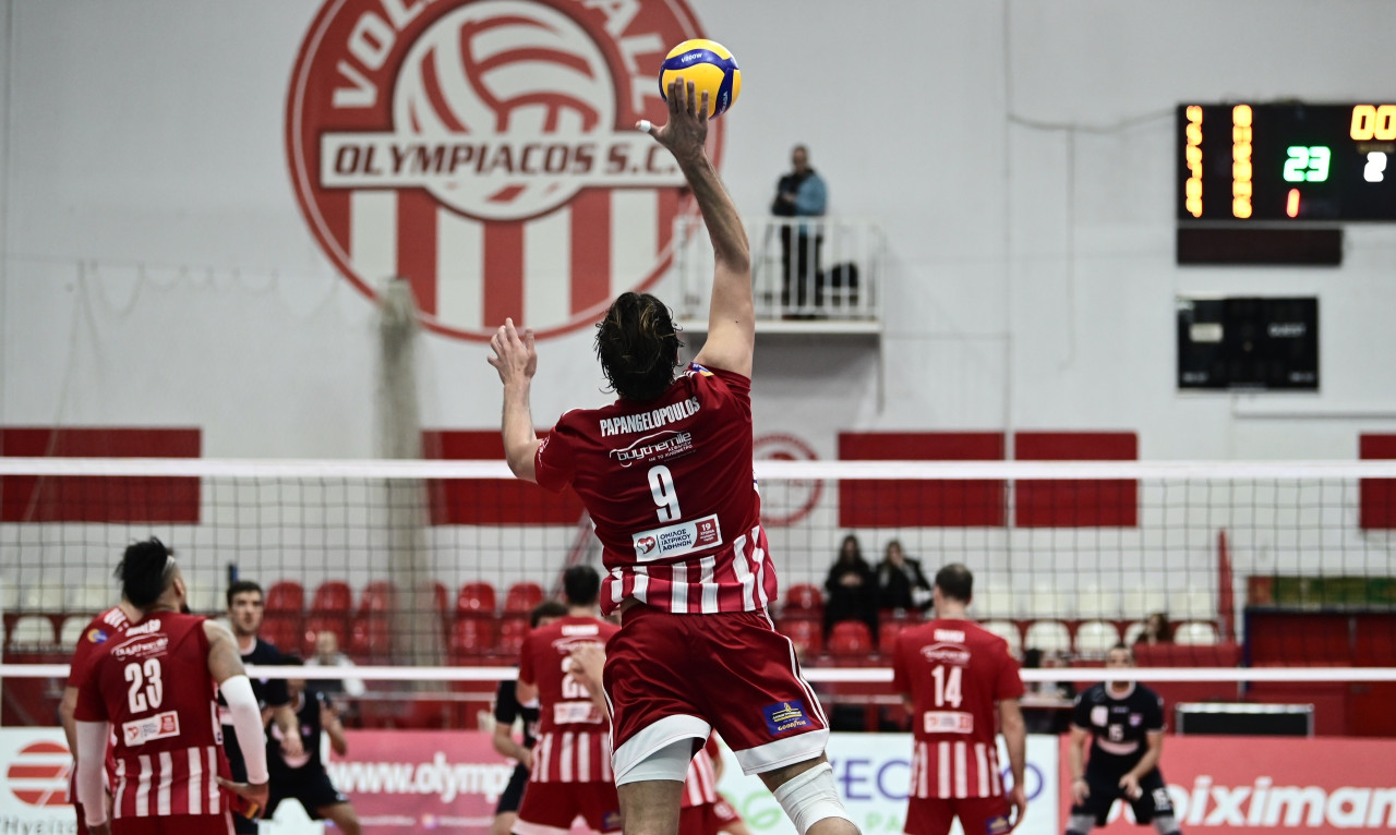 Βόλεϊ Ανδρών: Άνετη νίκη ο Ολυμπιακός, ο Φοίνικας Σύρου λύγισε 3-0 τον Παναθηναϊκό
