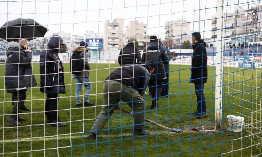 Ατρόμητος-ΑΕΚ: Κωμικοτραγικές εικόνες στο Περιστέρι (photos)
