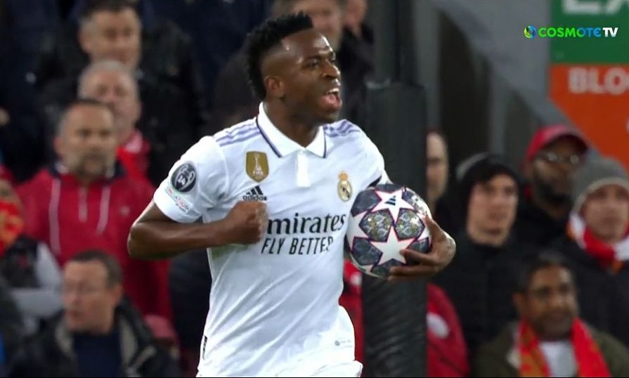 Λίβερπουλ - Ρεάλ Μαδρίτης: Αντιδρά με υπέροχο γκολ του Βινίσιους η «βασίλισσα» (video)