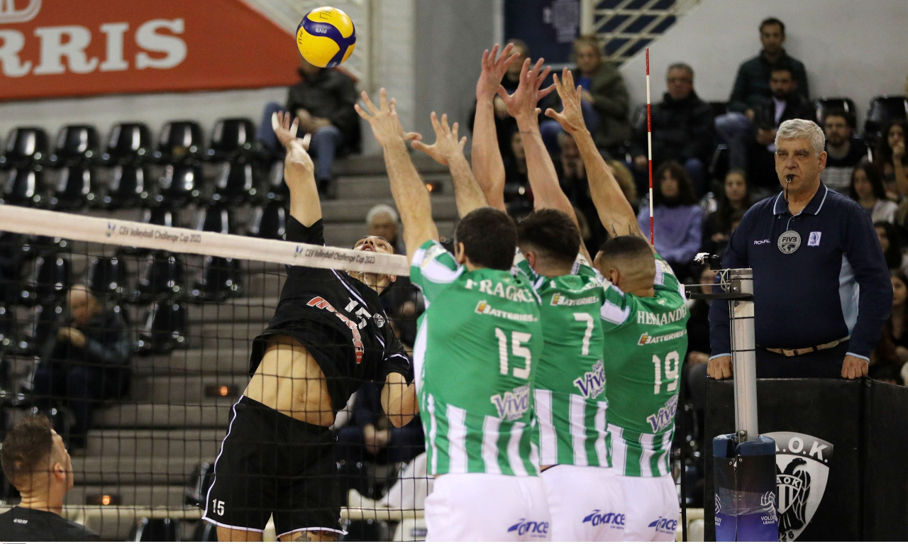 Κύπελλο Βόλεϊ: Ντέρμπι ΠΑΟΚ - Παναθηναϊκός, με τον Μίλωνα ο Ολυμπιακός