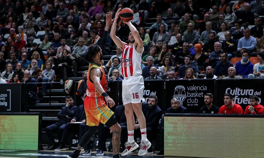 Βαλένθια - Ολυμπιακός 85-92: Δεν τον σταμάτησε ούτε ο κακός του εαυτός...