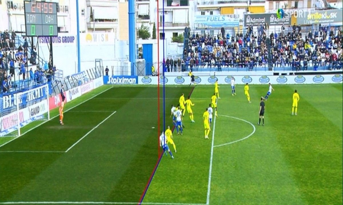 Ιωνικός - ΟΦΗ: Δεν μέτρησε για χιλιοστά το γκολ της χρονιάς από τον Μάντζη (video)