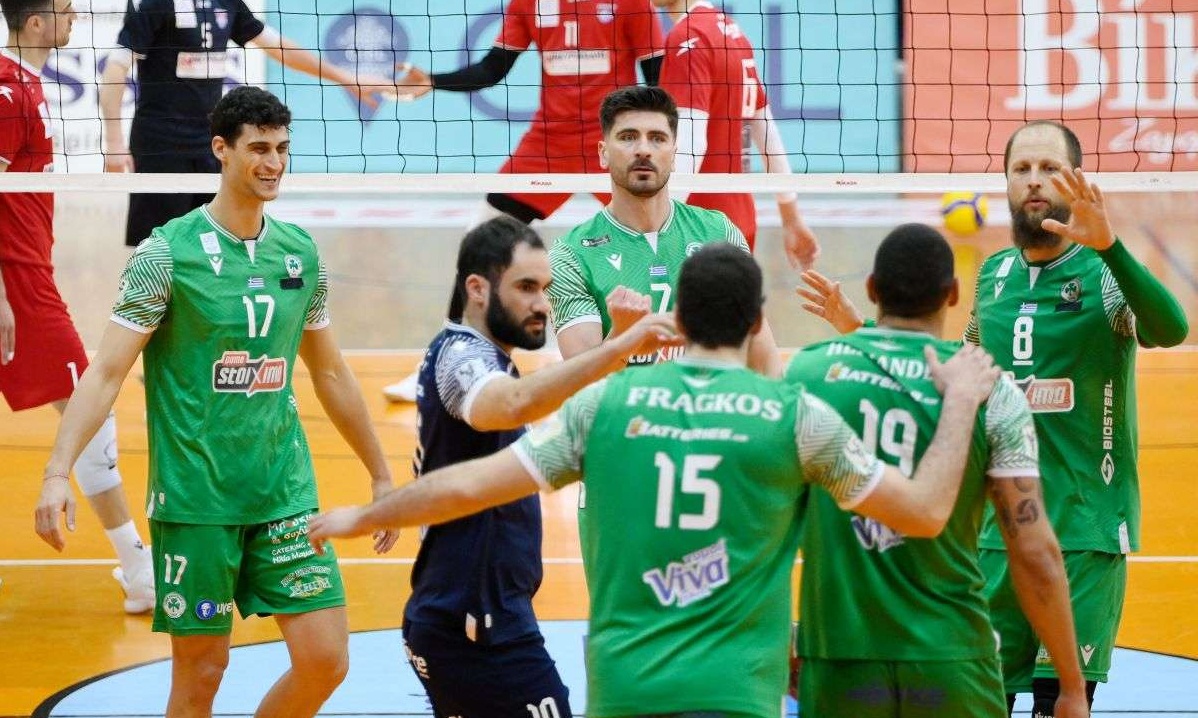 Βόλεϊ Ανδρών: Άνετη νίκη ο Παναθηναϊκός, ιστορική νίκη στη Σύρο ο Μίλων
