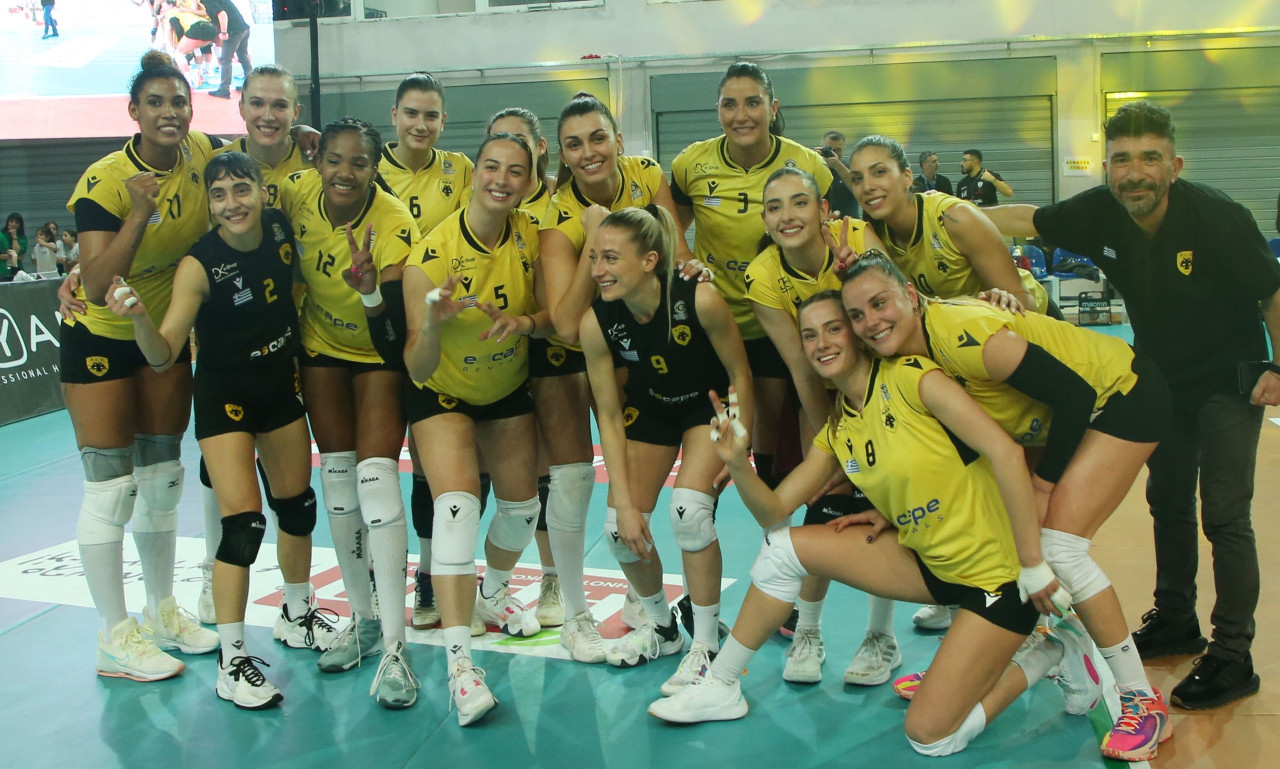 Βόλεϊ Γυναικών: Στην ΑΕΚ το ντέρμπι, πέρασε στον τελικό! (Video)