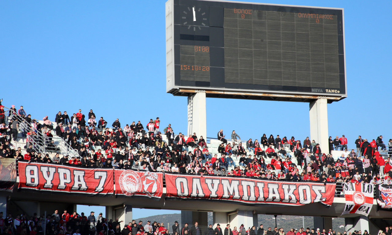 Ολυμπιακός: Νέα απόβαση των οπαδών στον Βόλο