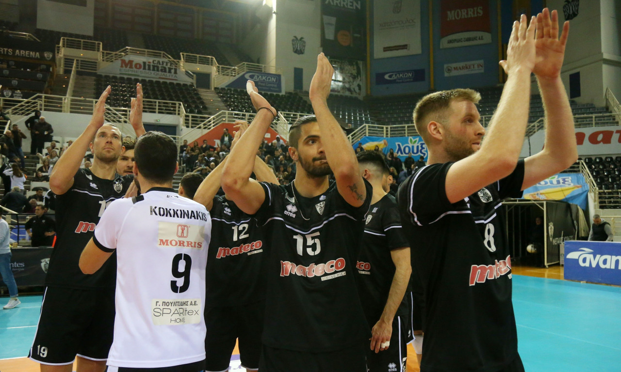 Βόλεϊ Ανδρών: Στον ΠΑΟΚ το ντέρμπι γοήτρου (Video)