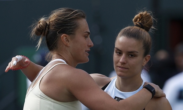 Indian Wells: Η Σαμπαλένκα έβαλε «στοπ» στη Σάκκαρη και την άφησε εκτός τελικού